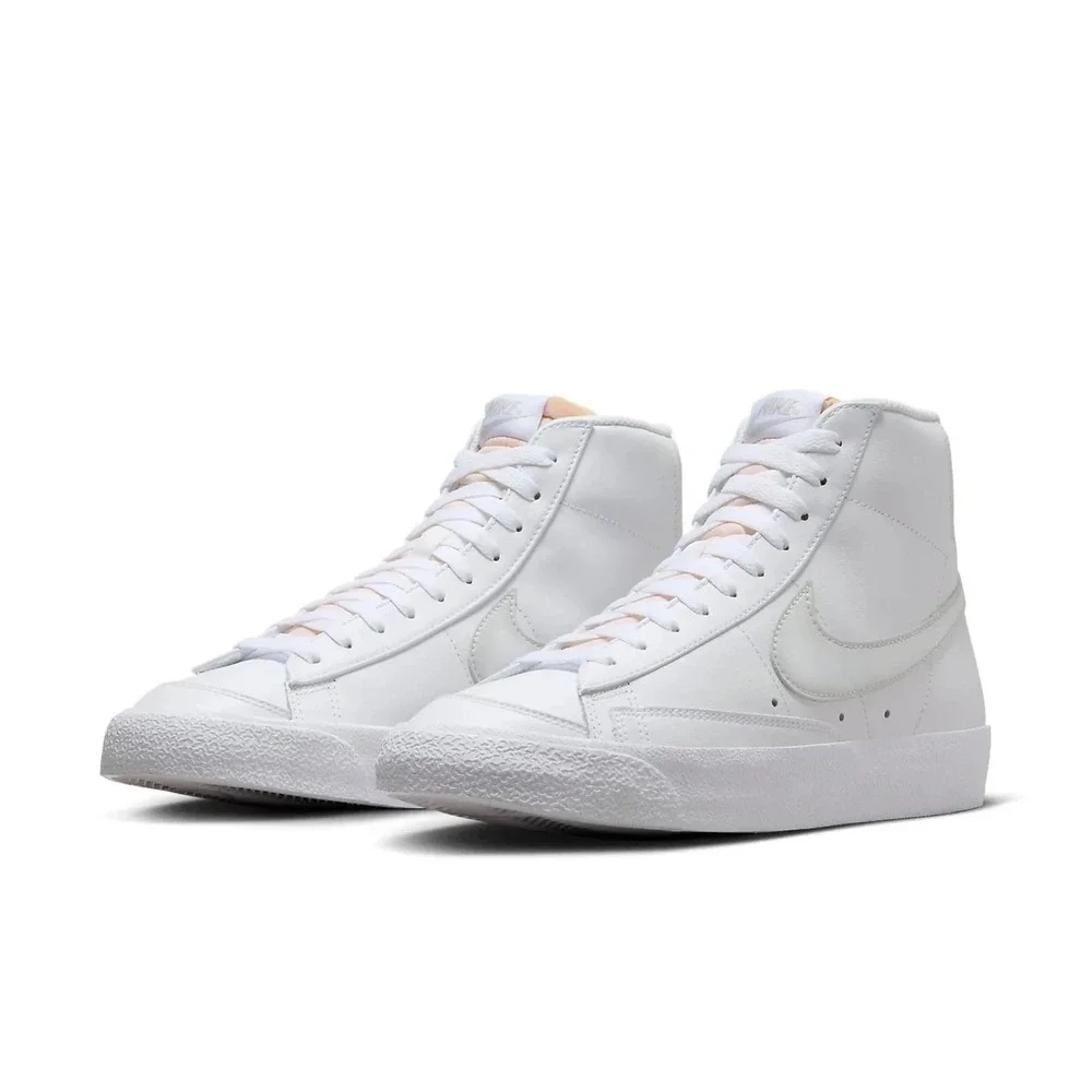 Nike Blazer Mid '77 Vintage Mens Size 8.5 FD6924-100 Sneaker White Leather Shoes